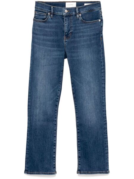  Frame Le High Straight Jeans - Blue 