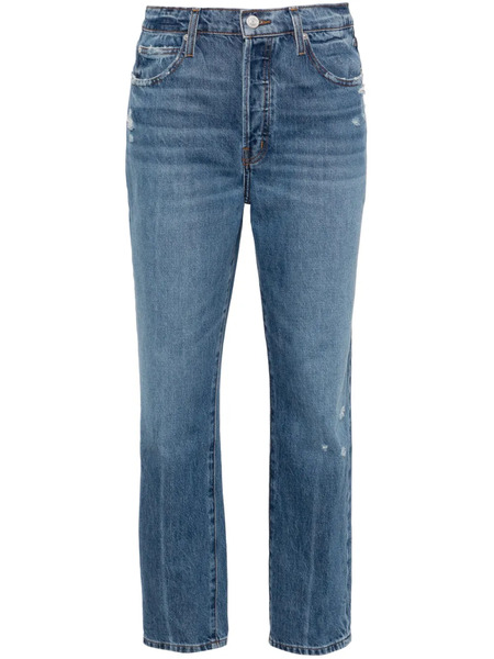  Frame Le Mec Mid-rise Boyfriend Jeans - Blue 