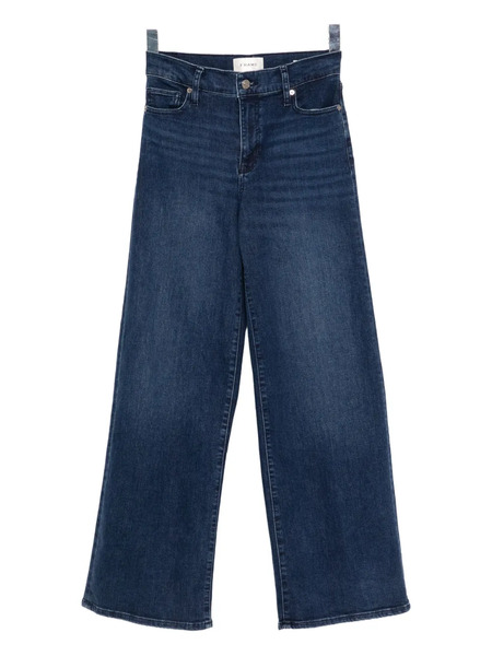  Frame Le Slim Palazzo Jeans - Blue 