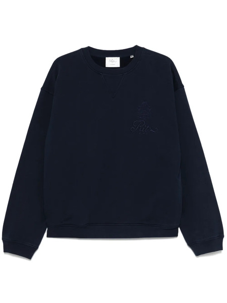  Frame Logo-embroidered Sweatshirt - Blue 