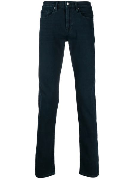  Frame Mid-rise Skinny Jeans - Blue 