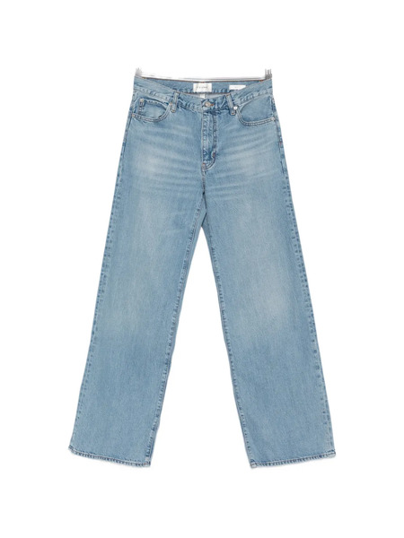  Frame Off Duty Stroll Denim Straight Jeans - Blue 