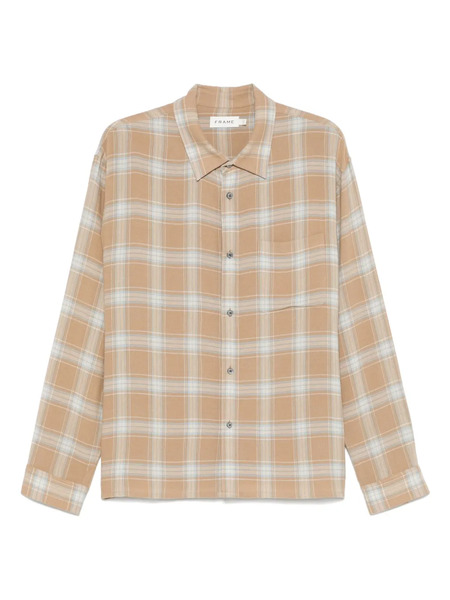  Frame Plaid Shirt - Neutrals 