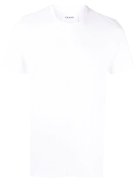  Frame Plain Round-neck T-shirt - White 