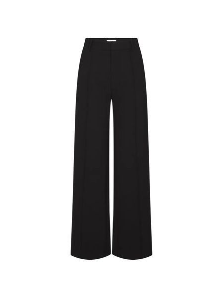  Frame Pleated-front Trousers - Black 