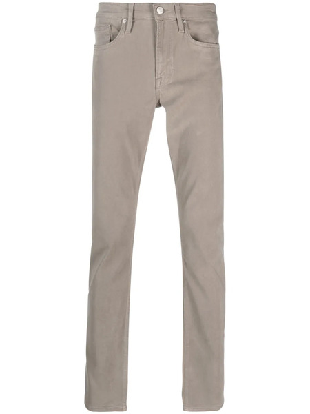  Frame Straight-leg Chino Trousers - Grey 