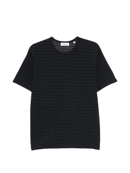  Frame Striped-pattern T-shirt - Black 