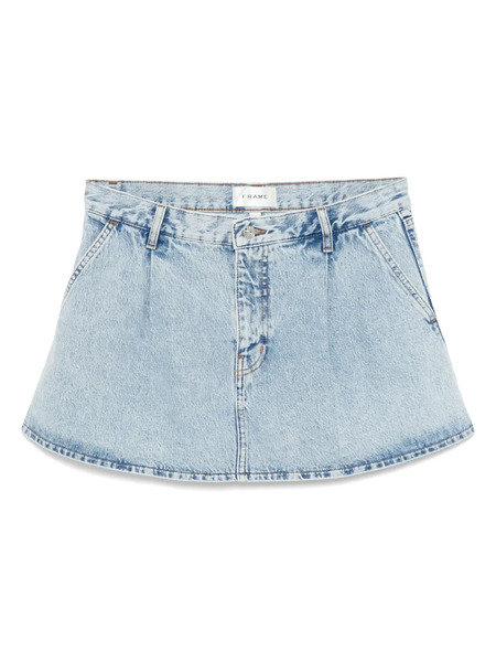  Frame The Pleated Skirt - Blue 