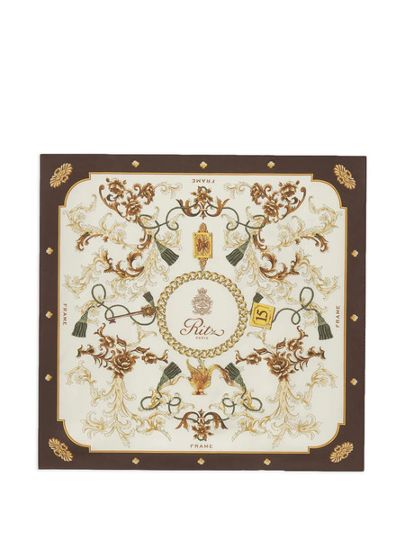  Frame X Ritz Paris Printed Scarf - Neutrals 