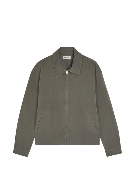  Frame Zip Pockets Jacket - Grey 