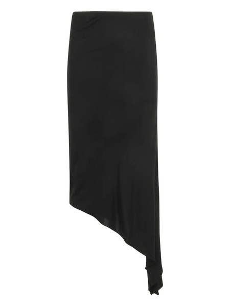  Francesco Murano Asymmetric Midi Skirt - Black 