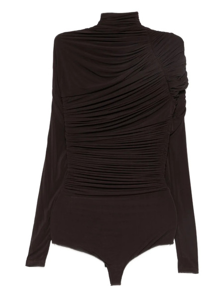  Francesco Murano Bodysuit Top - Brown 