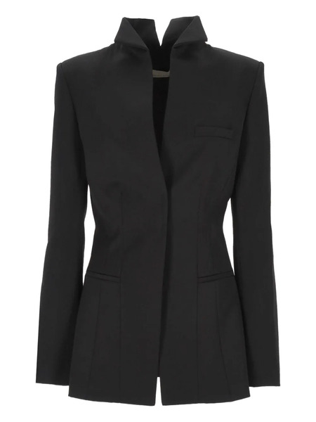  Francesco Murano Pointed-collar Blazer - Black 