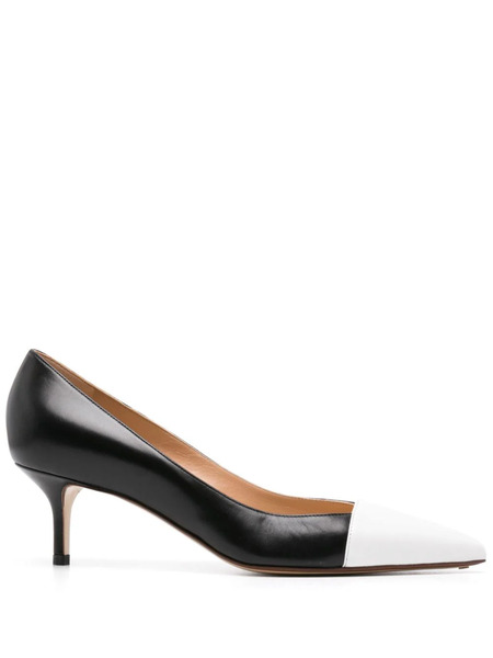  Francesco Russo 55mm Leather Pumps - Black 