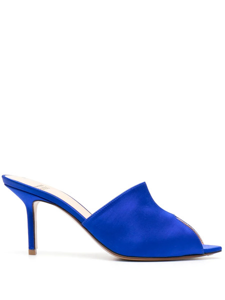  Francesco Russo Slip-on Suede Sandals - Blue 