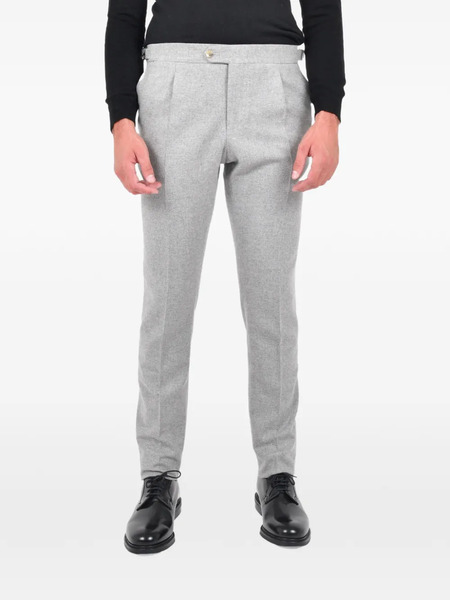  Franzese Collection Darted Tailored Trousers - Grey 
