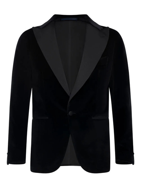  Franzese Collection Peak-lapels Blazer - Black 