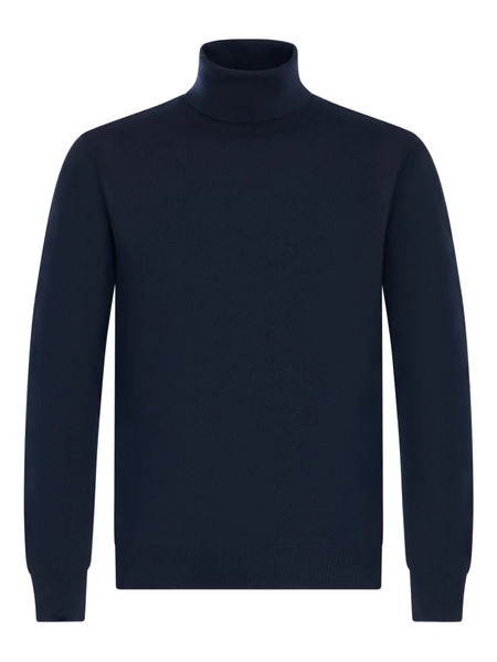  Franzese Collection Roll-neck Sweater - Blue 