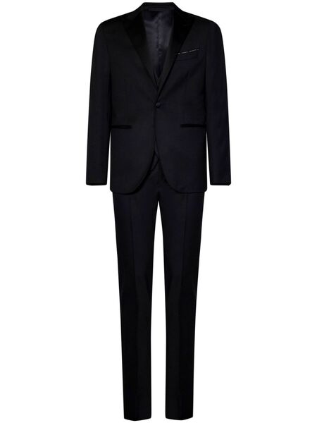  Franzese Collection Single-breasted Suit - Black 