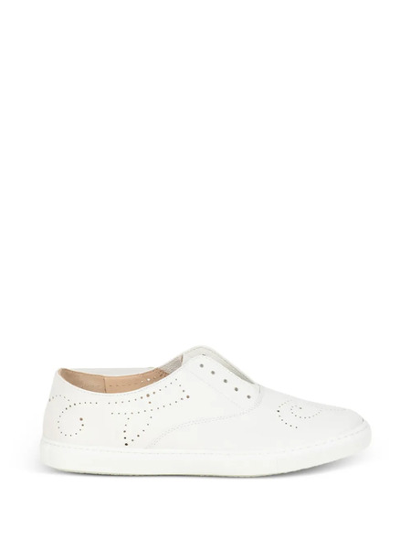  Fratelli Rossetti Brogue Detail Trainers - White 