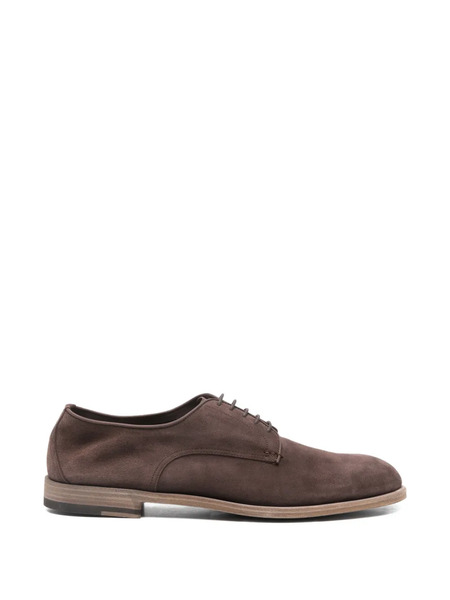  Fratelli Rossetti Lace-up Suede Shoes - Brown 