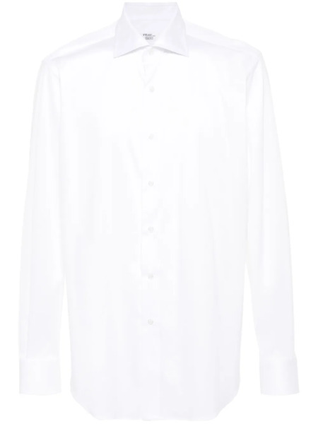  Fray Cotton Jersey Shirt - White 