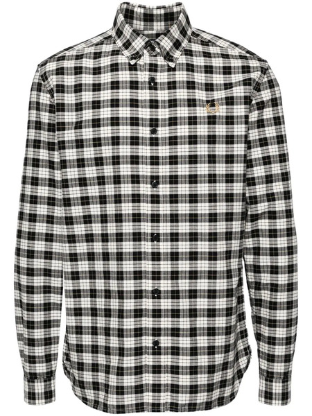  Fred Perry Cotton Shirt - Black 
