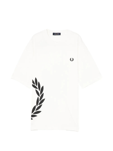  Fred Perry Crew Neck T-shirt - Neutrals 
