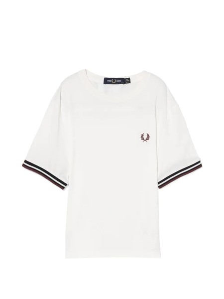 Fred Perry Crew Neck T-shirt - White 