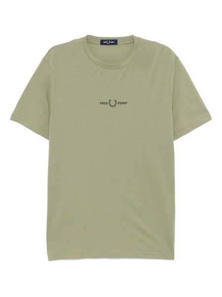  Fred Perry Embroidered T-shirt - Green 