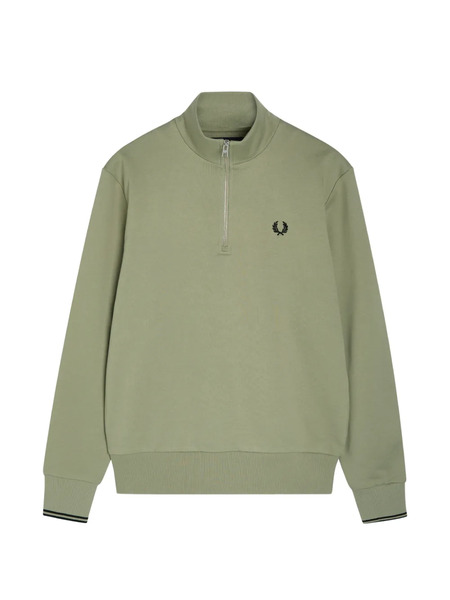  Fred Perry Half-zip Sweatshirt - Green 