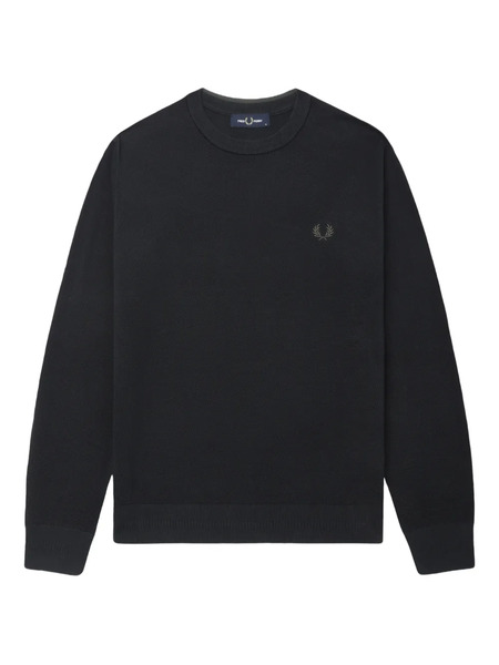  Fred Perry Logo Crew-neck Sweater - Blue 