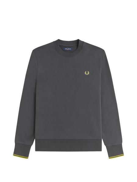  Fred Perry Logo-detail Sweatshirt - Grey 