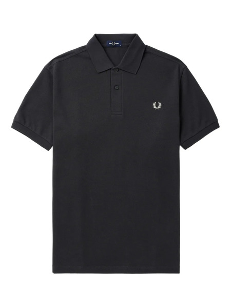  Fred Perry Logo-embroidered Polo Shirt - Grey 