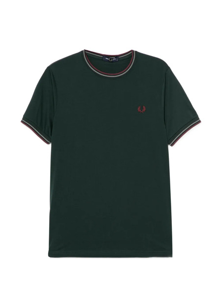  Fred Perry Logo-embroidered T-shirt - Green 