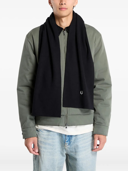  Fred Perry Merino Scarf - Black 