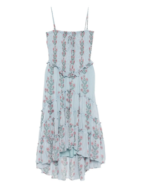  Free People Alejandra Midi Dress - Blue 