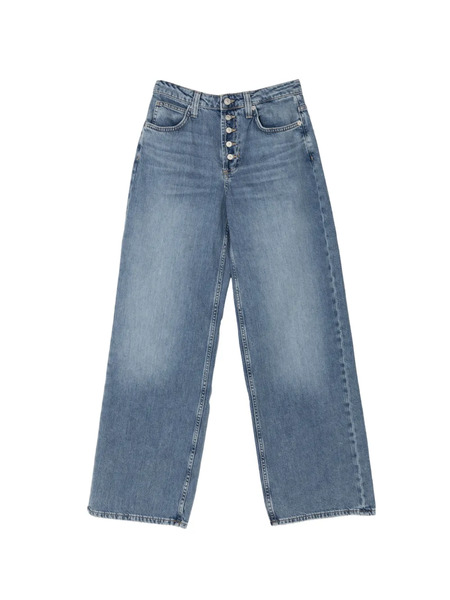  Free People Nia Button-fastening Jeans - Blue 