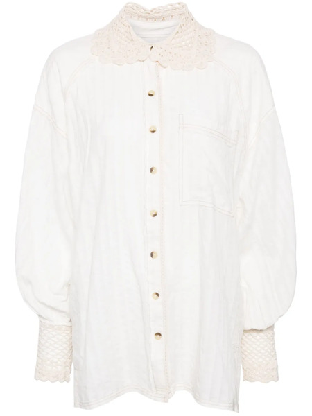  Free People Rhiannon Shirt - White 