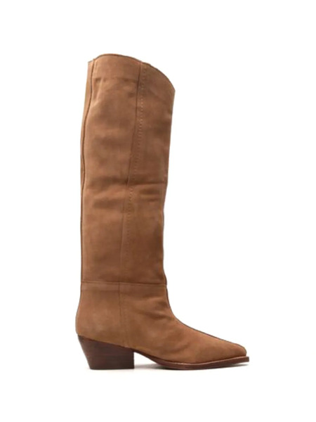  Free People Sway Leather Boots - Neutrals 