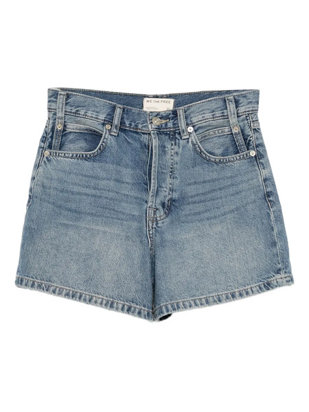  Free People Tippi Denim Shorts - Blue 