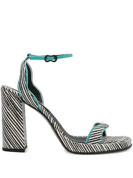  Freelance 100mm Liza Sandals - Black 