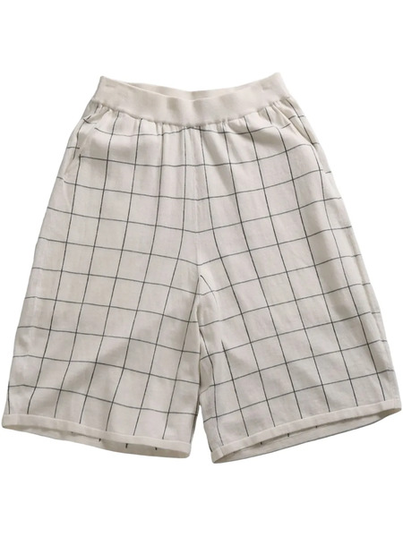  Frenckenberger Cashmere Shorts - White 