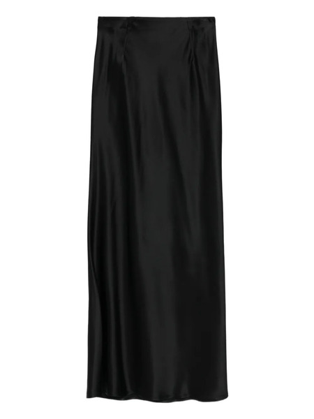  Frenken Base Flowy Seam Skirt - Black 