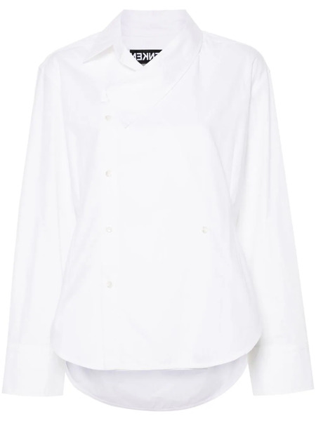  Frenken Cross Asymetric Shirt - White 