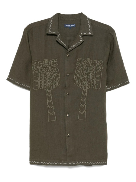  Frescobol Carioca Flavio Shirt - Green 