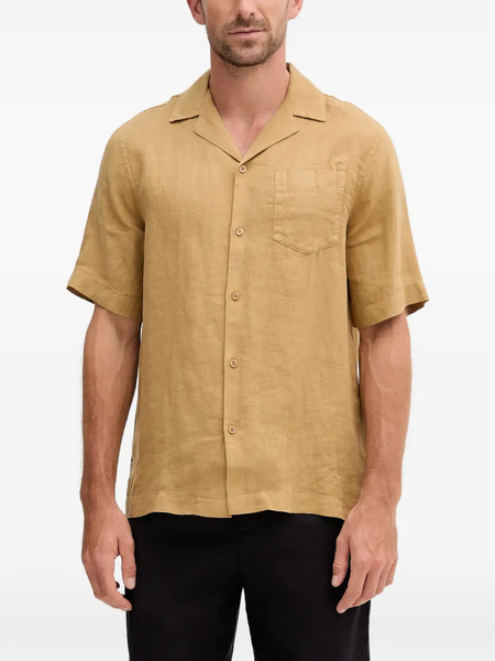  Frescobol Carioca Pocket Short-sleeve Shirt - Neutrals 