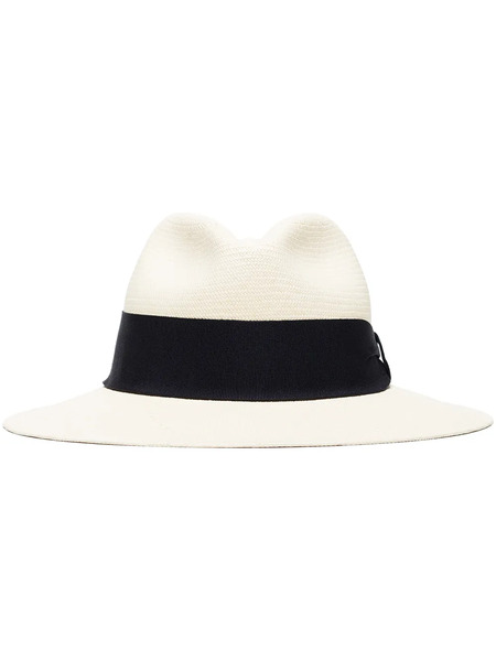  Frescobol Carioca Rafael Wide Panama Hat - Neutrals 
