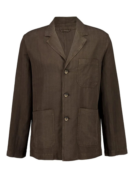  Frescobol Carioca Three-button Linen Blazer - Brown 