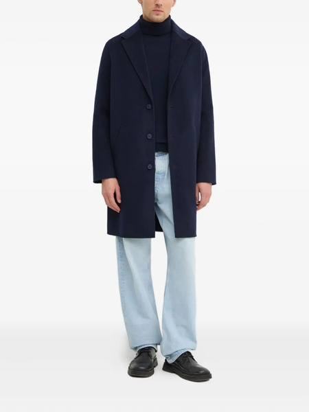  From Future Buttoned Wool Coat - Blue 